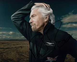 Richard Branson autograph