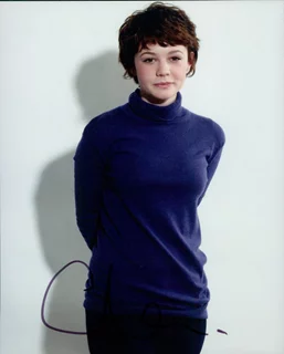 Carey Mulligan autograph