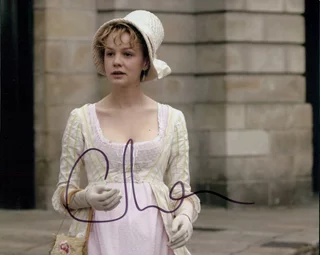 Carey Mulligan autograph
