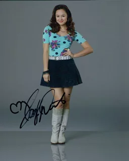 Hayley Orrantia autograph