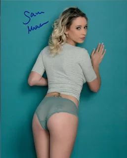 Samantha Mathias autograph