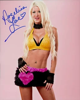 Angelina Love autograph