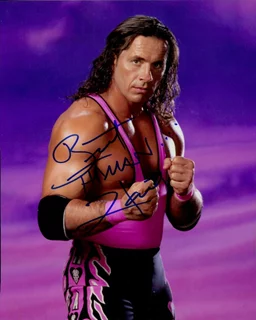 Bret Hart autograph