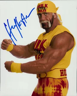 Hulk Hogan autograph