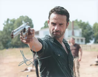 Andrew Lincoln autograph