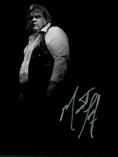 Meat Loaf autograph