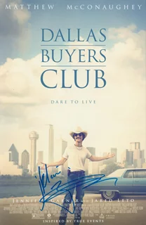 Matthew McConaughey autograph