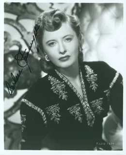Barbara Stanwyck autograph
