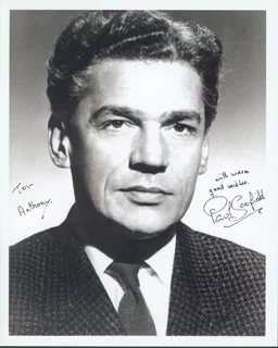 Paul Scofield autograph