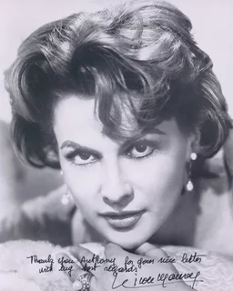 Nicole Maurey autograph