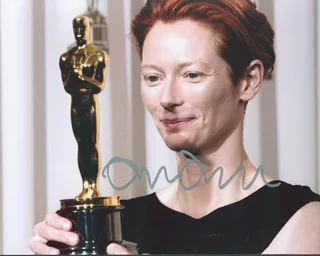 Tilda Swinton autograph