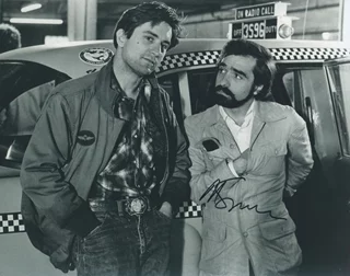 Martin Scorsese autograph
