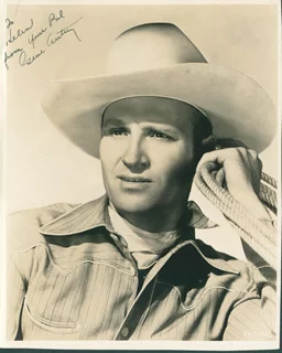 Gene Autry autograph