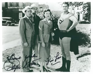 Phyllis Coates autograph