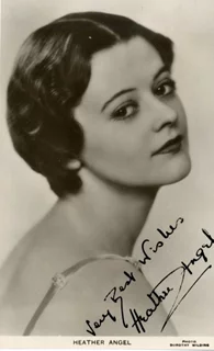 Heather Angel autograph