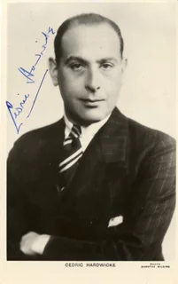 Cedric Hardwicke autograph