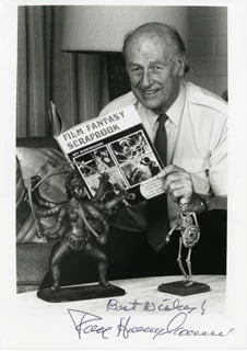 Ray Harryhausen autograph