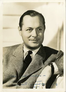 Robert Montgomery autograph