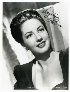 Virginia O'Brien autograph