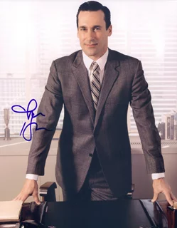 Jon Hamm autograph