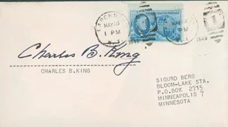 Charles B. King autograph