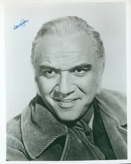 Lorne Greene autograph