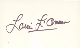 Louis L'Amour autograph