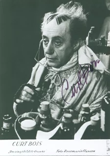 Curt Bois autograph