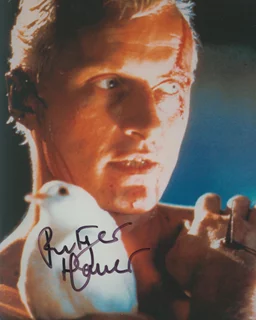 Rutger Hauer autograph