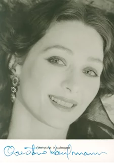 Christine Kaufmann autograph