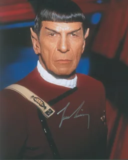Leonard Nimoy autograph