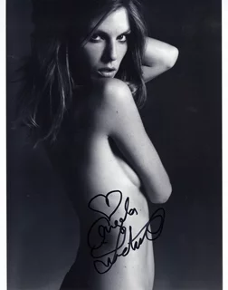 Angela Lindvall autograph