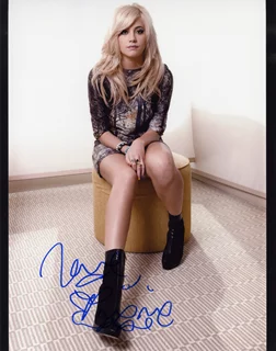 Pixie Lott autograph