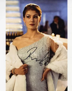 Rosamund Pike autograph