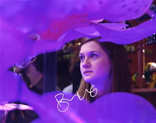 Bonnie Wright autograph