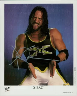 X-Pac autograph