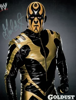 Goldust autograph