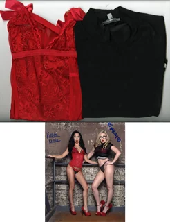 Manda and Krista autograph