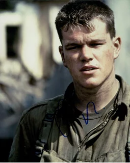 Matt Damon autograph