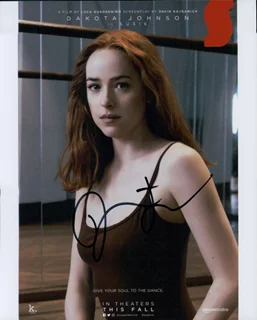 Dakota Johnson autograph