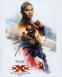 Tony Jaa autograph