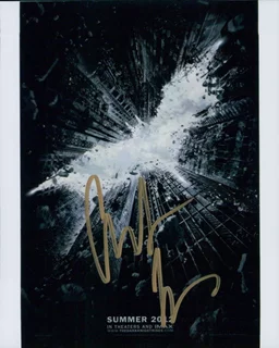Christian Bale autograph