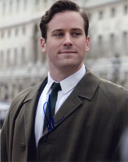 Armie Hammer autograph