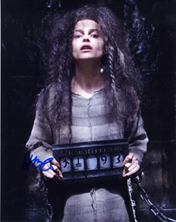 Helena Bonham Carter autograph
