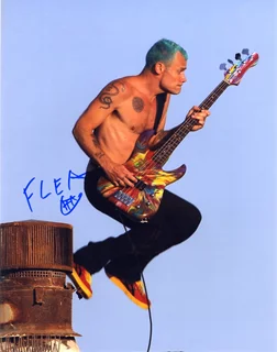 Flea autograph