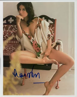 Lana Wood autograph