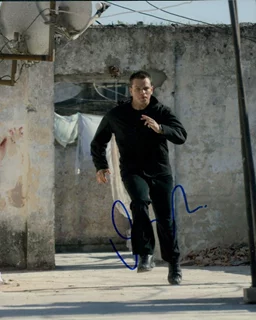 Matt Damon autograph