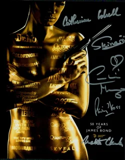 James Bond autograph