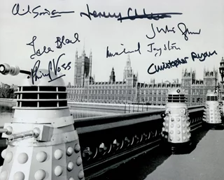 Doctor Who autograph