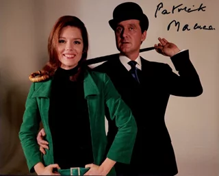 Patrick MacNee autograph